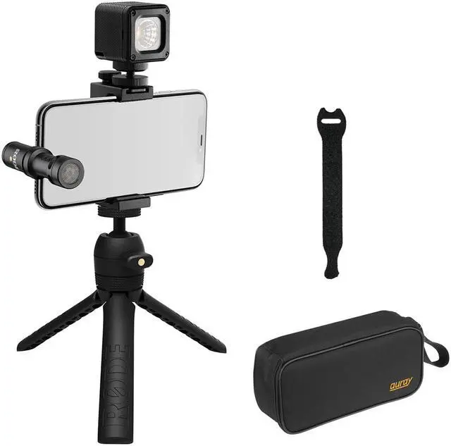 Main image of Rode Vlogger Edition Filmmaking Kit Bundle with Wide Mouth Case & 10-Pack Straps
