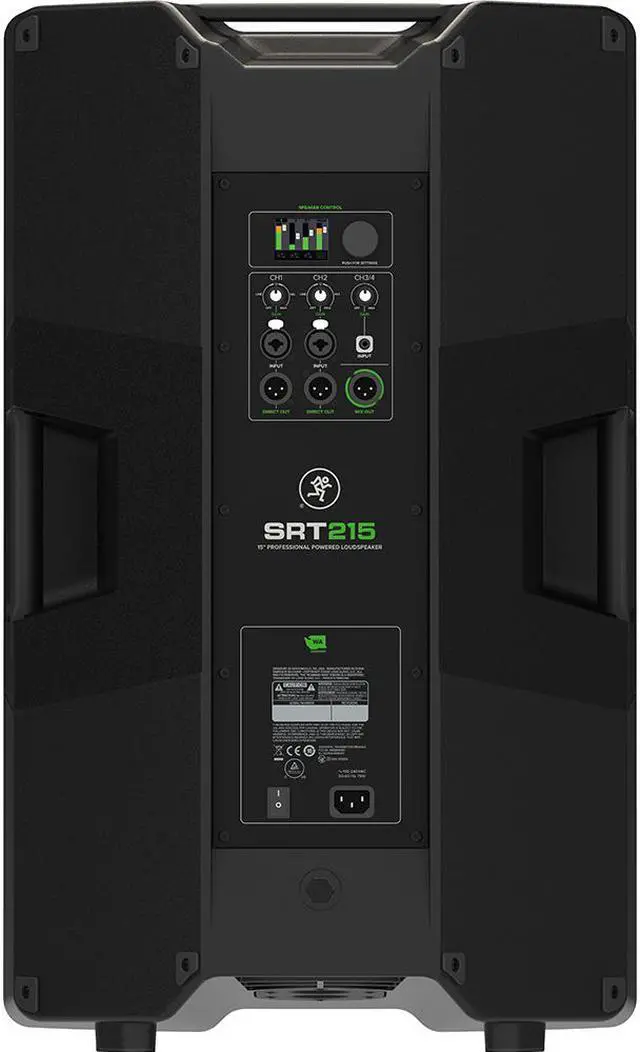 Alt view image 3 of 20 - Mackie SRT215 Two-Way 15" 1600W Powered Portable PA Speaker with DSP and Bluetooth