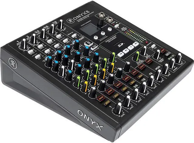 Alt view image 2 of 19 - Mackie Onyx8 8-Channel Premium Analog Mixer with Multitrack USB