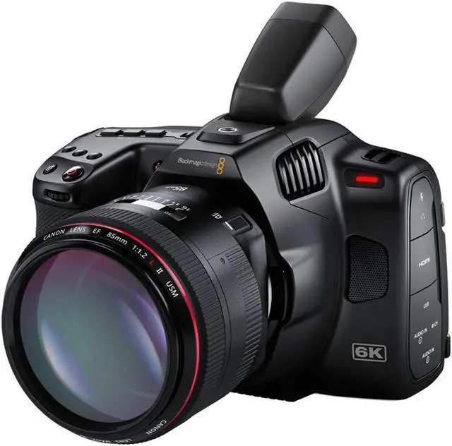 Alt view image 4 of 10 - Blackmagic Design Pocket Cinema Camera Pro EVF for 6K Pro