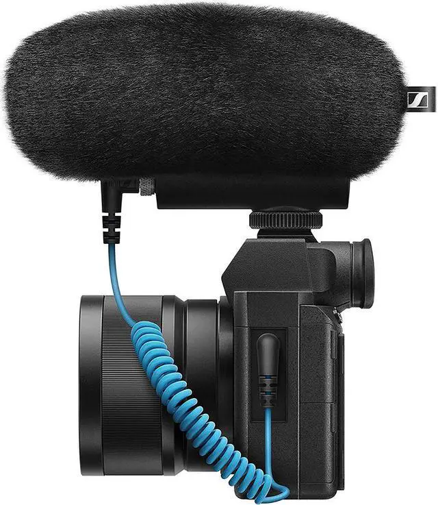 Alt view image 3 of 13 - Sennheiser MKE 400 Pro Audio Condenser Microphone (508898)