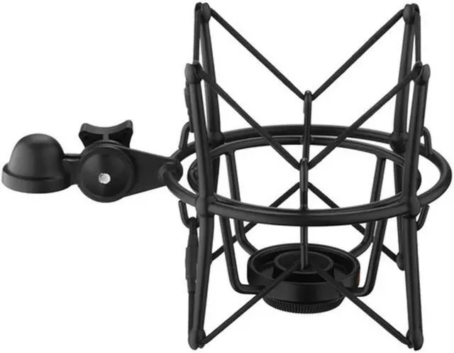 Alt view image 6 of 6 - Audio-Technica AT2020 Cardioid Condenser Microphone with MBA38 Microphone Boom Arm and SHM-SCM1 Suspension Shockmount