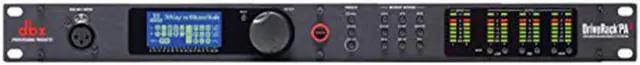 Alt view image 2 of 5 - DBX DriveRack PA 2 x 6 PA Management Processor with Display & US. W/ 3 XLR Cables.
