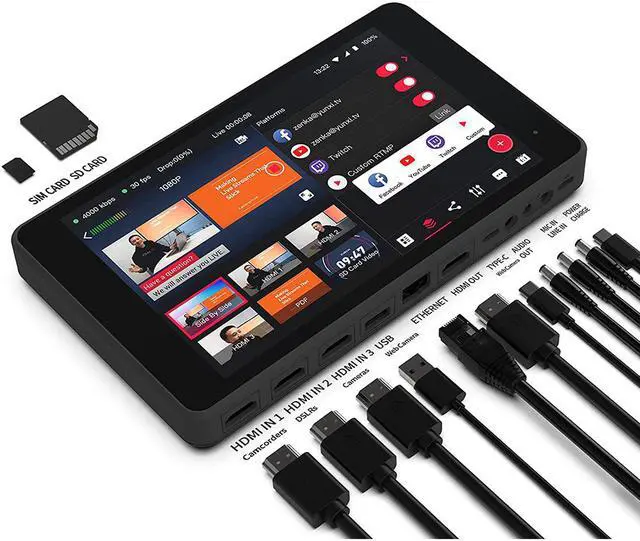 YoloLiv YoloBox Pro Portable Multi-Camera Encoder/Streamer YoloLiv YoloBox Pro Portable Multi-Camera Encoder/Streamer