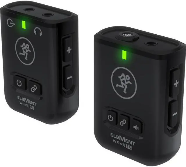 Main image of Mackie EleMent Wave LAV Compact Digital Wireless Lavalier Microphone System for Cameras and Smartphones (2.4 GHz)