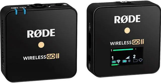 Alt view image 2 of 5 - Rode Wireless GO II Single Compact Digital Wireless Microphone System/Recorder Bundle with Professional Grade Lapel Microphone