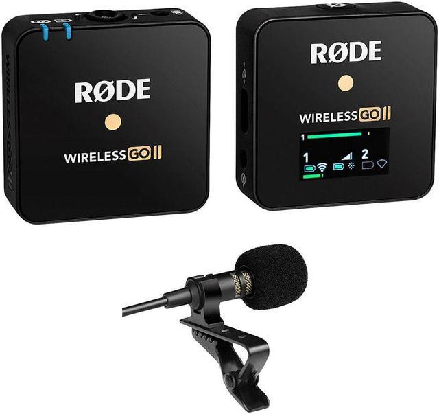 Rode Wireless GO II Single Compact Digital Wireless Microphone  System/Recorder Bundle with Professional Grade Lapel Microphone - Newegg.com