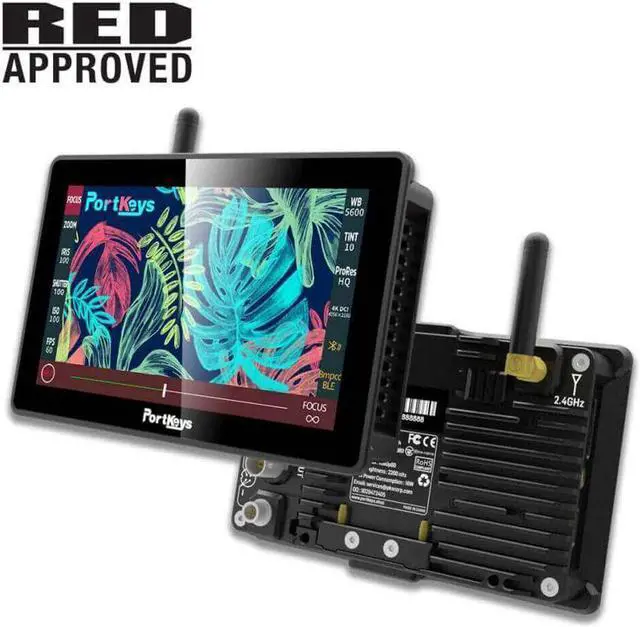 Alt view image 3 of 7 - PORTKEYS BM5WR 5.5" HDMI Touchscreen Monitor with Camera Control Bundle with 2-Set of GVM NP-F750 4400mAh Batteries with Chargers