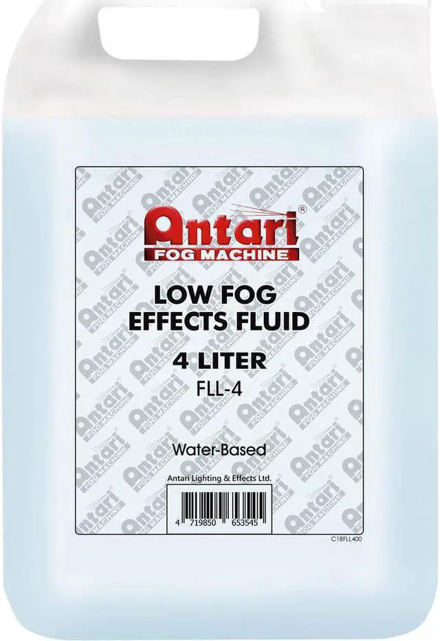 Main image of Antari FLL-4 Low Fog Effects Fluid for Antari Fog Machines (1 Gallon, Blue Formula)