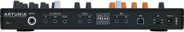 Alt view image 3 of 6 - Arturia MicroFreak Vocoder Hybrid Analog/Digital Synthesizer with Advanced Digital Oscillators (Black) Bundle with Arturia MicroFreak Gooseneck Mic and Polsen Studio Monitor Headphones