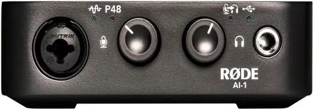 Alt view image 5 of 7 - Rode PodMic Dynamic Podcasting Microphone Bundle with Rode AI-1 Studio-Quality USB Audio Interface and Auray BAI-2X Two-Section Broadcast Arm