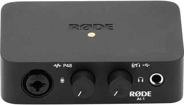 Alt view image 6 of 7 - Rode PodMic Dynamic Podcasting Microphone Bundle with Rode AI-1 Studio-Quality USB Audio Interface and Auray BAI-2X Two-Section Broadcast Arm