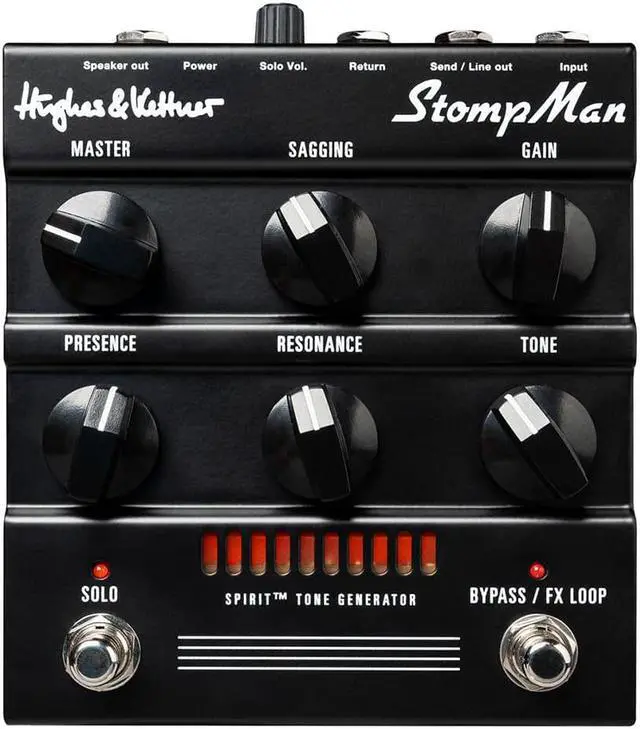 Alt view image 3 of 5 - Hughes & Kettner StompMan Guitar 50-watt Amplifier Pedal