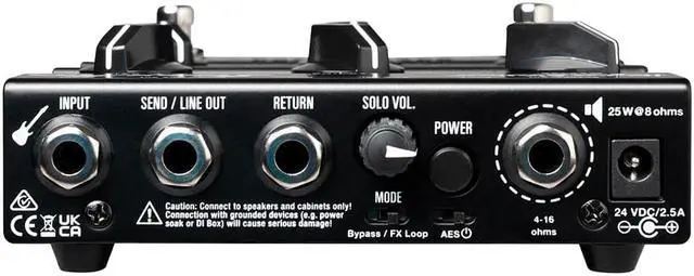 Alt view image 4 of 5 - Hughes & Kettner StompMan Guitar 50-watt Amplifier Pedal