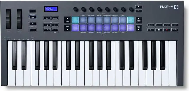 Alt view image 5 of 15 - Novation FLkey 37 USB MIDI Keyboard Controller for FL Studio (37-Key)