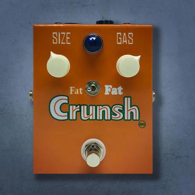 Main image of MG Music Crunsh Orange Overdrive Guitar Pedal