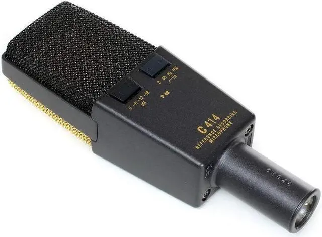 Alt view image 4 of 5 - AKG C414 XLII Large-Diaphragm Multipattern Condenser Microphone