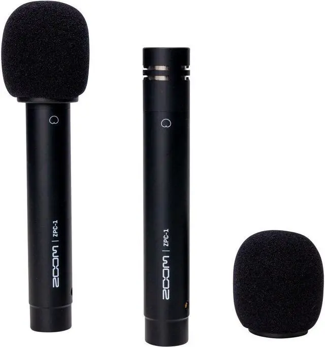 Alt view image 3 of 13 - Zoom ZPC-1 Cardioid Pencil Condenser Microphones (Matched Pair)