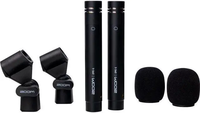 Alt view image 4 of 13 - Zoom ZPC-1 Cardioid Pencil Condenser Microphones (Matched Pair)