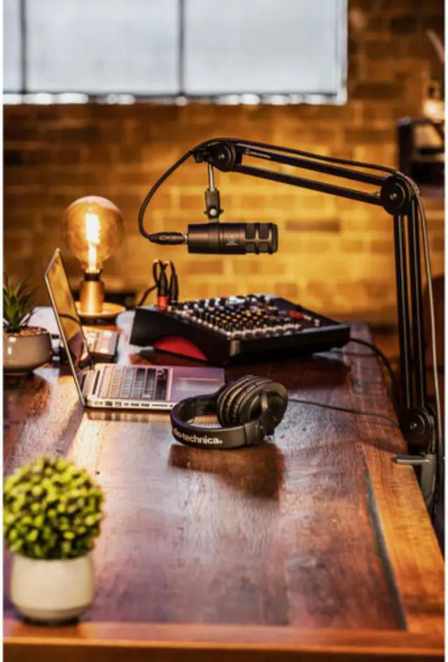 Alt view image 5 of 5 - Audio-Technica AT2040 Hypercardioid Dynamic Podcast Microphone