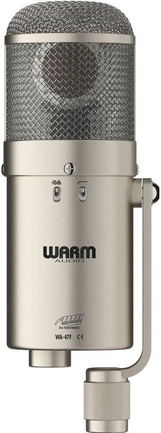 Alt view image 3 of 12 - Warm Audio WA-47F Large-Diaphragm Cardioid FET Condenser Microphone