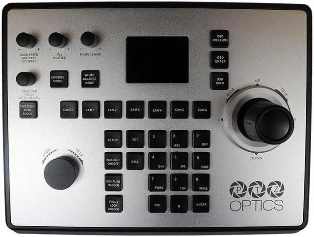 Alt view image 4 of 6 - PTZOptics IP Joystick 4th Generation POE Camera Monitor Controller (PT-JOY-G4)