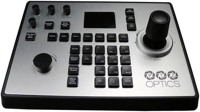 Alt view image 5 of 6 - PTZOptics IP Joystick 4th Generation POE Camera Monitor Controller (PT-JOY-G4)