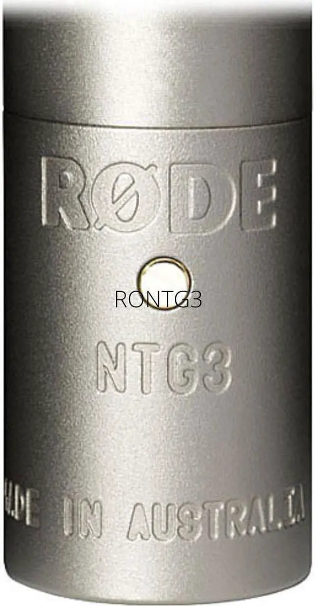 Alt view image 5 of 7 - Rode NTG3 Super-Cardioid Condenser Microphone, Silver