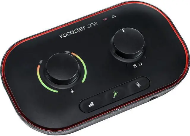 Alt view image 4 of 20 - Focusrite Vocaster One Studio 1-Person Podcasting Kit