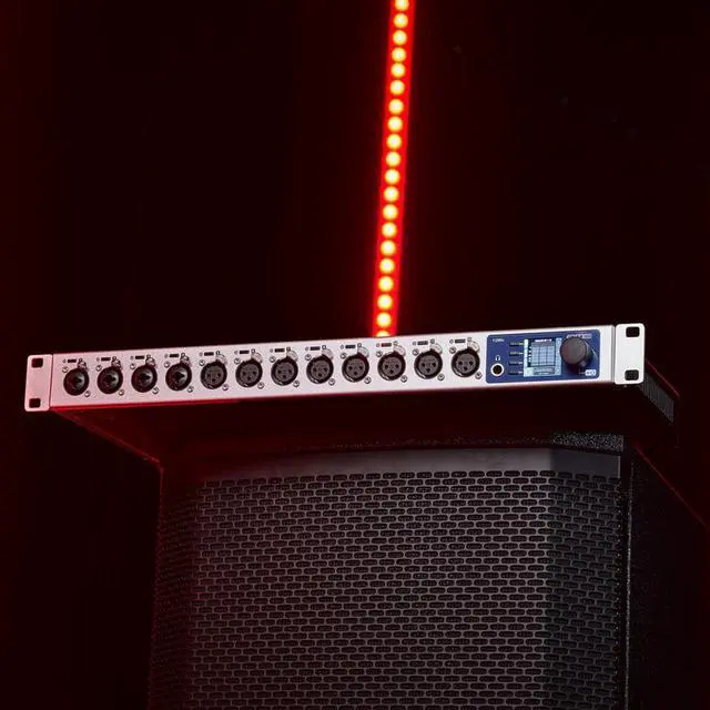 Alt view image 2 of 5 - RME 12Mic-D Network-Ready Microphone Preamp with Dante, ADAT, and MADI