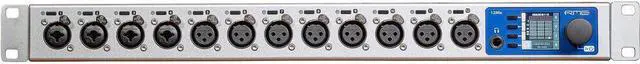 Alt view image 2 of 6 - RME 12Mic-D Network-Ready Microphone Preamp with Dante, ADAT, and MADI Bundle with Rode NTH-100 Pro Over-Ear Headphones and XLR-XLR