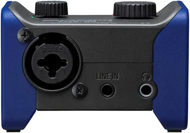Alt view image 3 of 7 - Zoom AMS-22 2x2 USB Audio Interface Bundle with Kellopy Pop Filter and 20' XLR-XLR Cable