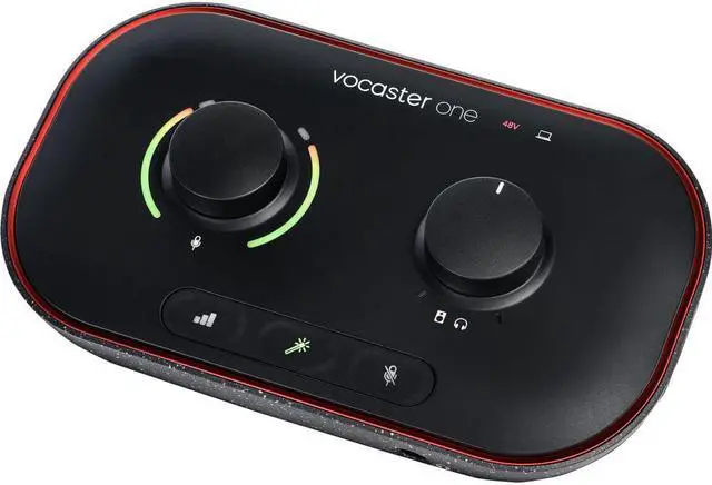 Alt view image 4 of 20 - Focusrite Vocaster One Podcasting Interface