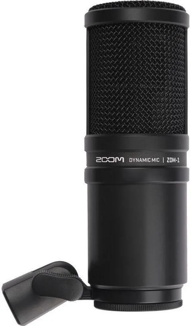 Alt view image 3 of 7 - Zoom ZDM-1 Podcast Mic Pack with Headphones, Windscreen, XLR, and Tabletop Stand