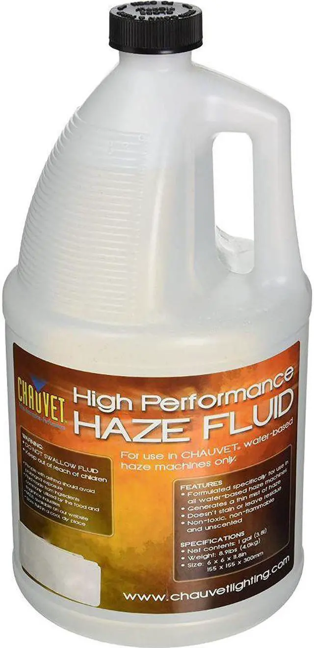 Main image of Chauvet DJ Hurricane HFG Water Based Smoke Fog Haze Machine Fluid, 1 Gallon