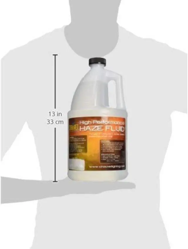 Alt view image 2 of 2 - Chauvet DJ Hurricane HFG Water Based Smoke Fog Haze Machine Fluid, 1 Gallon