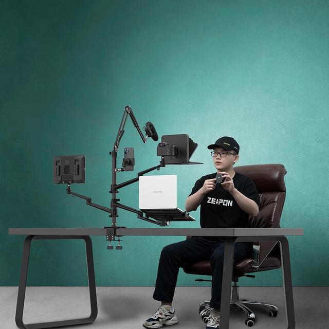 Alt view image 4 of 5 - Zeapon Vlogtopus Desk Mount Kit