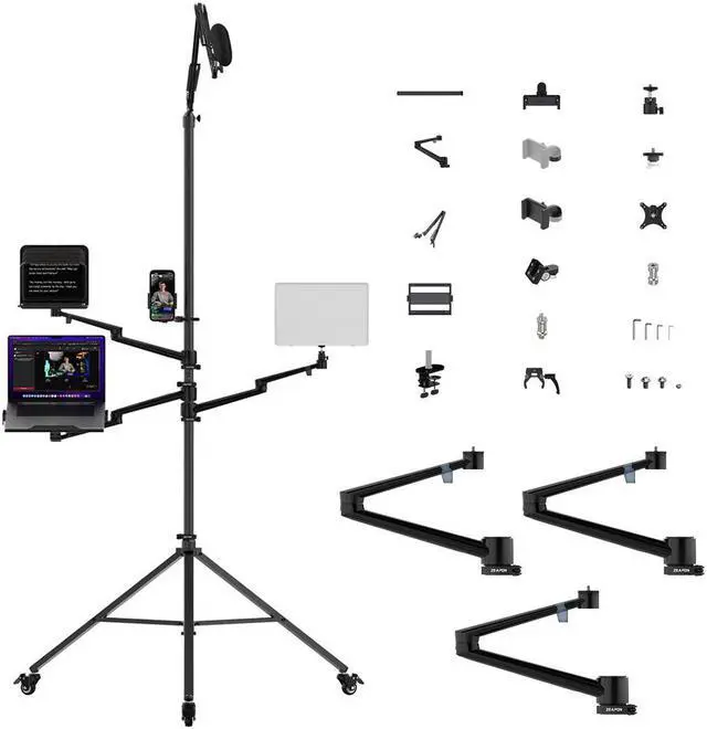 Main image of Zeapon Vlogtopus Universal Wheel Stand Vlogging Kit