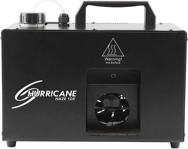 Alt view image 3 of 5 - CHAUVET DJ Hurricane Haze 1DX Water-Based Haze Machine (HHAZE1DX) Bundle with 2x CHAUVET DJ High Performance Haze Fluid - 1 Gallon