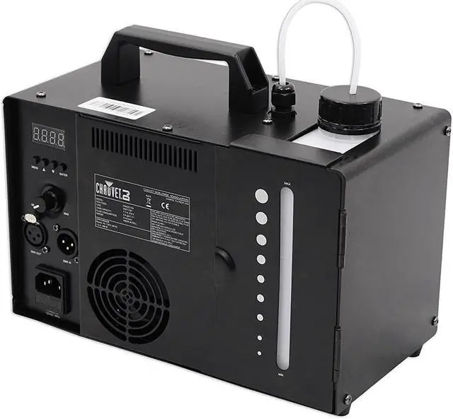 Alt view image 4 of 5 - CHAUVET DJ Hurricane Haze 1DX Water-Based Haze Machine (HHAZE1DX) Bundle with 2x CHAUVET DJ High Performance Haze Fluid - 1 Gallon
