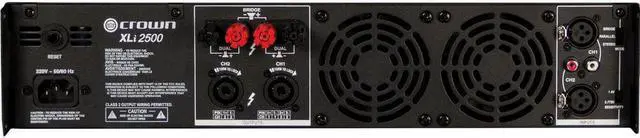 Alt view image 2 of 2 - Crown Audio XLi 2500 Stereo Power Amplifier