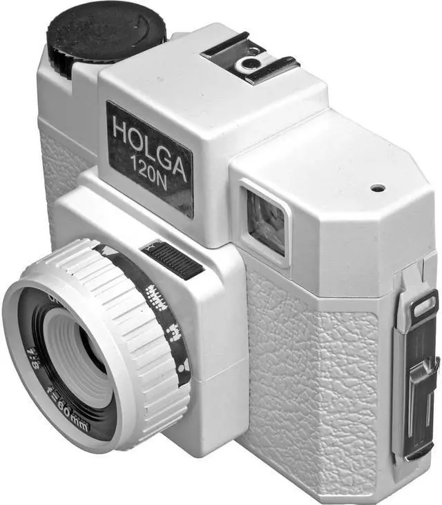 Alt view image 3 of 6 - Holga 120N Camera - White