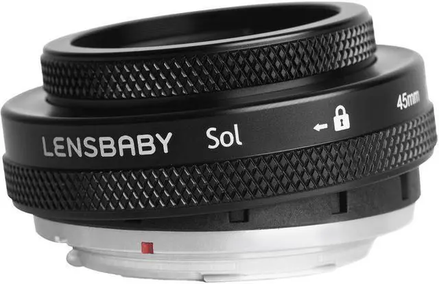 Alt view image 3 of 5 - Lensbaby Sol 45mm f/3.5 Lens for Canon EF Cameras with Lensbaby 46mm Macro Filters Bundle
