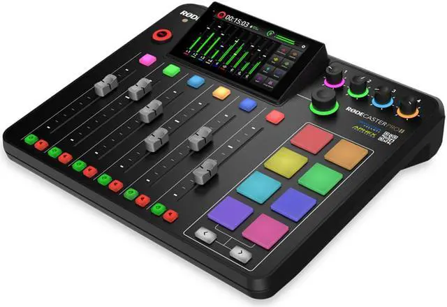 Alt view image 2 of 7 - RODECaster Pro II Integrated Audio Production Studio