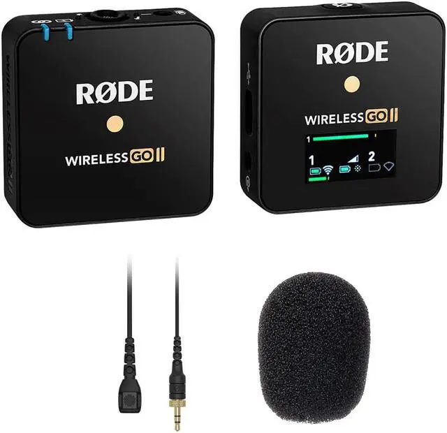 RØDE Wireless GO WIGO& Lavalier GO Rode Wireless GO II Single Compact Digital Wireless