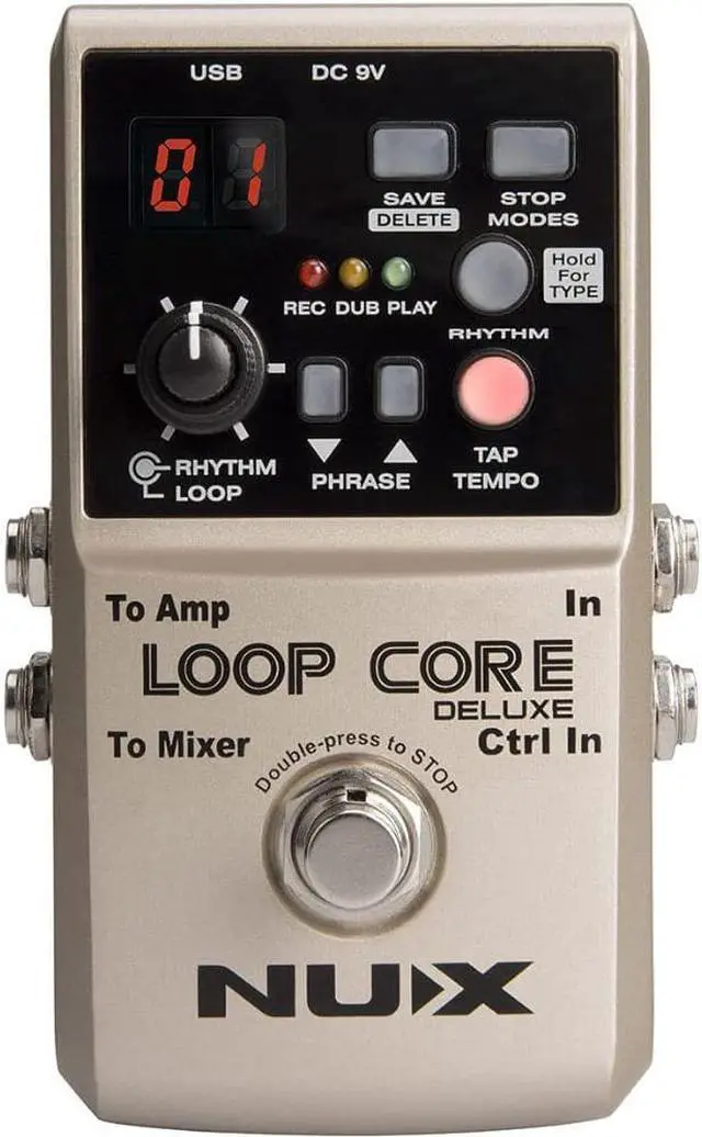 Main image of NUX Loop Core Deluxe 24-Bit Looper Pedal