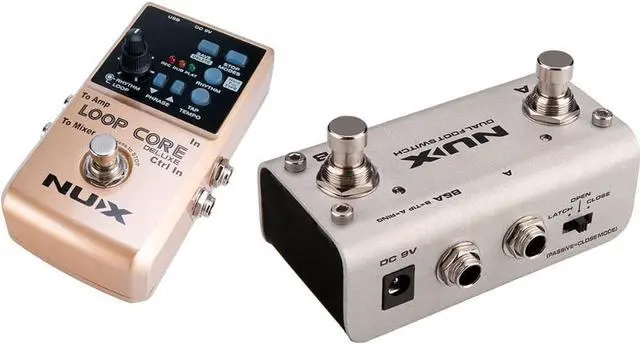 Alt view image 3 of 3 - NUX Loop Core Deluxe 24-Bit Looper Pedal