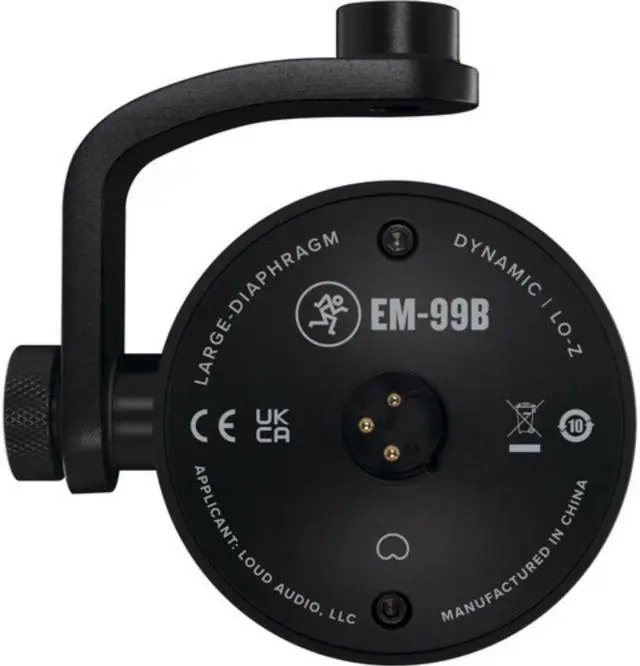 Alt view image 3 of 9 - Mackie EM-99B Dynamic Broadcast Microphone