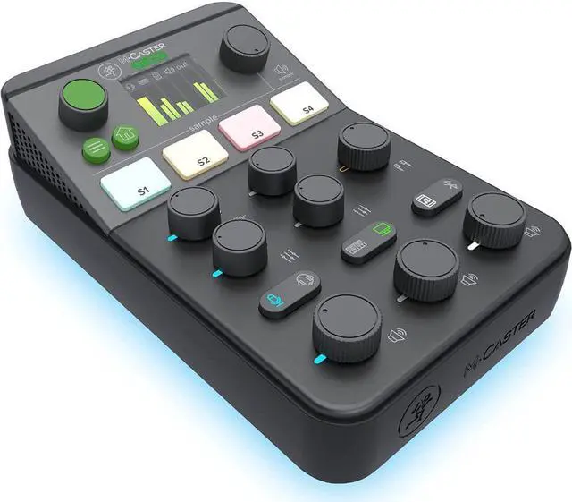 Main image of Mackie MCaster Studio Portable Streaming Mixer (Black)