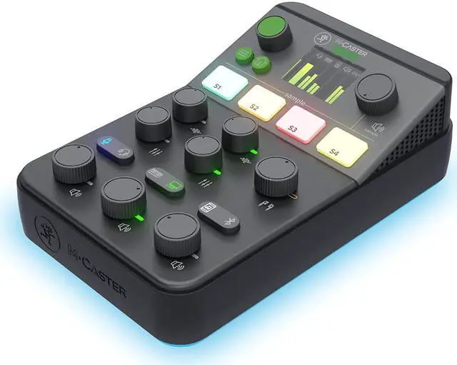 Alt view image 2 of 7 - Mackie MCaster Studio Portable Streaming Mixer (Black)